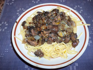 [Pasta with Mushrooms]