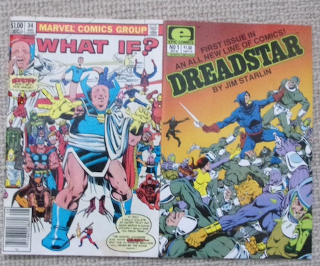 [Picture of two comics]