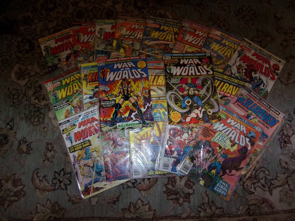[Picture of comics]