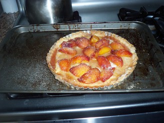 [Peach tart]